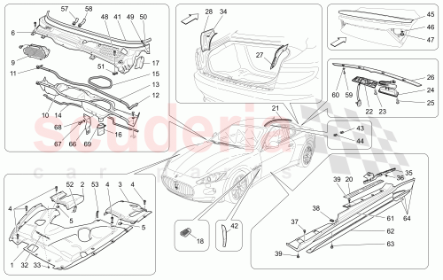 Part Diagram for Maserati 88619200