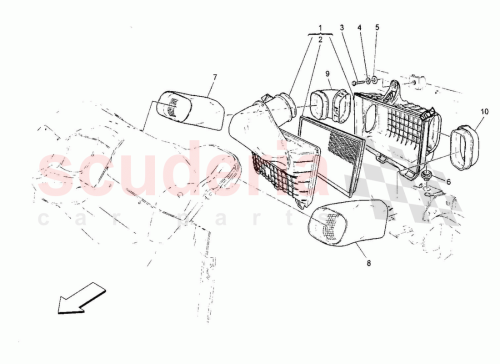 Part Diagram for Maserati 199213