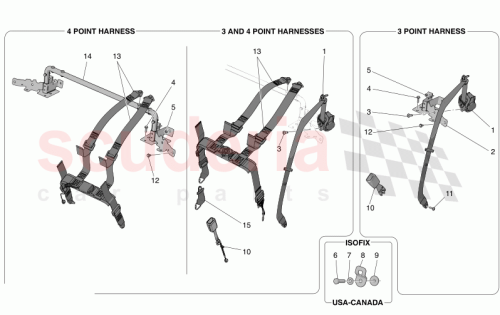 Part Diagram for Maserati 675001349