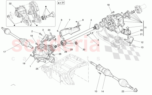 Part Diagram for Maserati 673016821