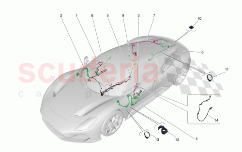 Part Diagram for Maserati 670292846