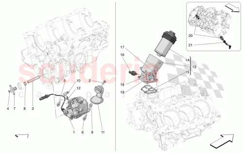 Part Diagram for Maserati 670051157