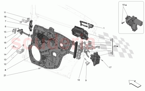 Part Diagram for Maserati 673014115