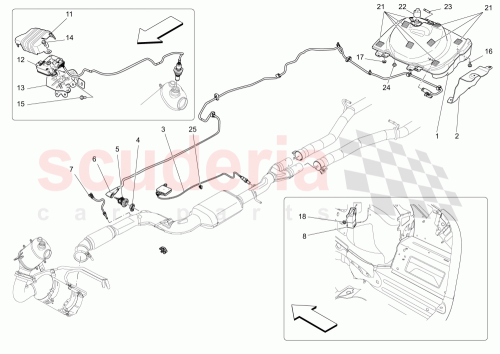 Part Diagram for Maserati 670033508