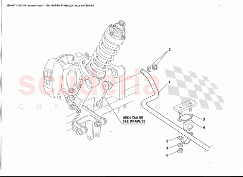 Part Diagram for Maserati 386600373