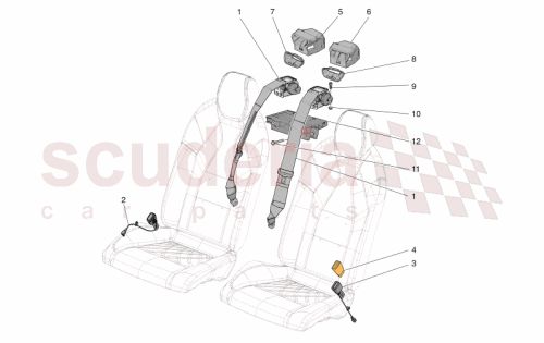 Part Diagram for Maserati 675007451