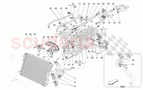 Part Diagram for Maserati 231616