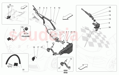 Part Diagram for Maserati 670213361