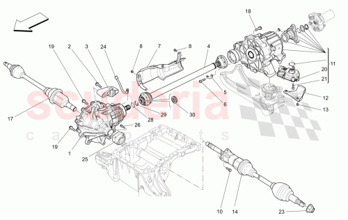 Part Diagram for Maserati 670033029