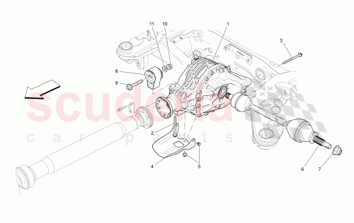 Part Diagram for Maserati 670039125