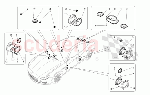 Part Diagram for Maserati 670002146