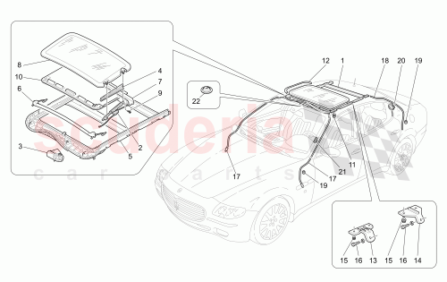 Part Diagram for Maserati 980139307