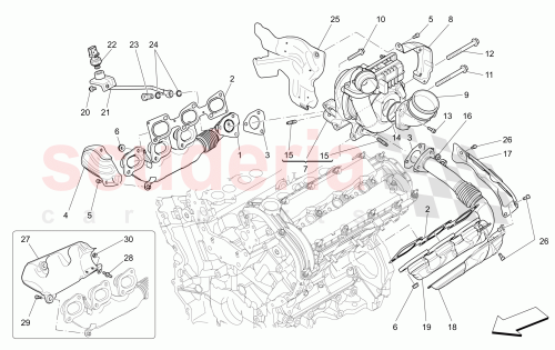 Part Diagram for Maserati 675000566