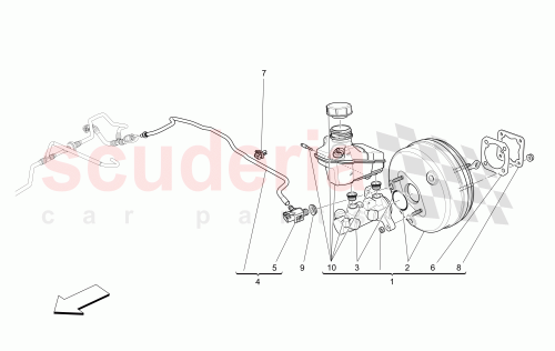 Part Diagram for Maserati 673007334