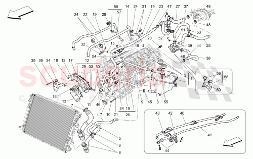 Part Diagram for Maserati 673003061