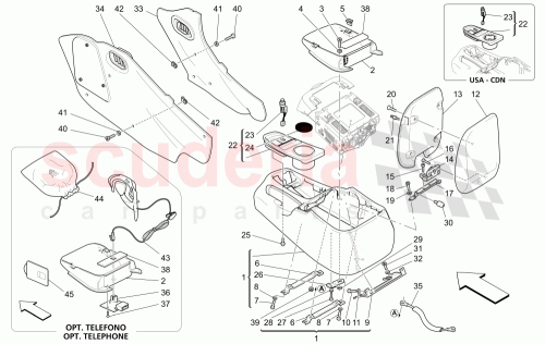 Part Diagram for Maserati 67248409