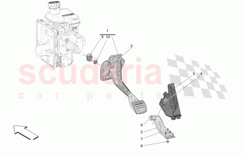 Part Diagram for Maserati 670160533