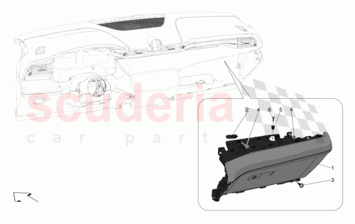 Part Diagram for Maserati 670125340