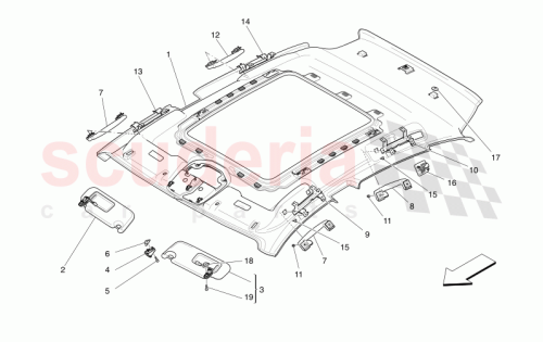 Part Diagram for Maserati 675000816