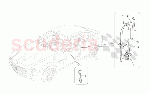 Part Diagram for Maserati 80388790