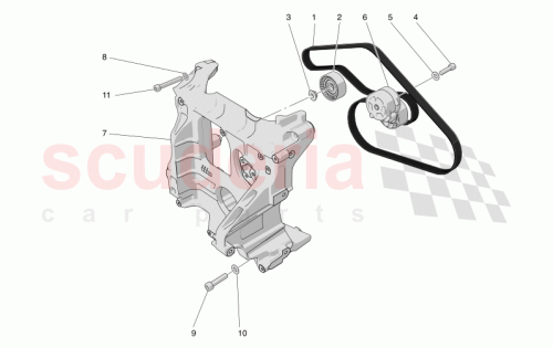 Part Diagram for Maserati 670050110