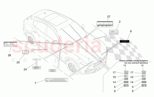 Part Diagram for Maserati 675002298