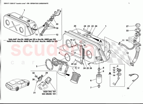 Part Diagram for Maserati 389200106