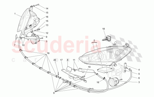 Part Diagram for Maserati 286374