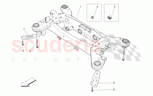 Part Diagram for Maserati 670002768