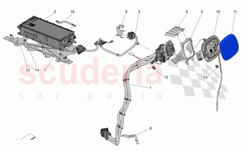 Part Diagram for Maserati 670213580