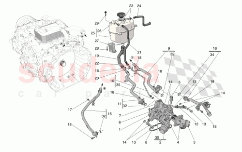 Part Diagram for Maserati 670053415