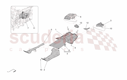 Part Diagram for Maserati 670297877