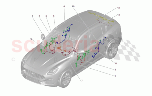 Part Diagram for Maserati 670167950