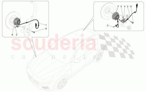 Part Diagram for Maserati 670159944