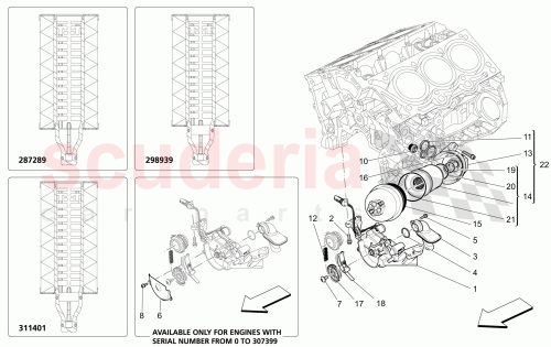 Part Diagram for Maserati 328308