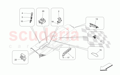 Part Diagram for Maserati 670080292
