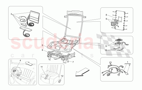 Part Diagram for Maserati 81223300
