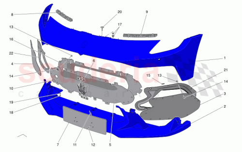 Part Diagram for Maserati 670308452