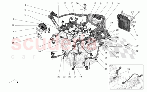 Part Diagram for Maserati 670215611