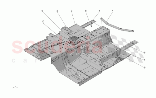 Part Diagram for Maserati 670162040