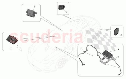 Part Diagram for Maserati 670293492