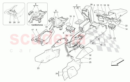 Part Diagram for Maserati 69890824