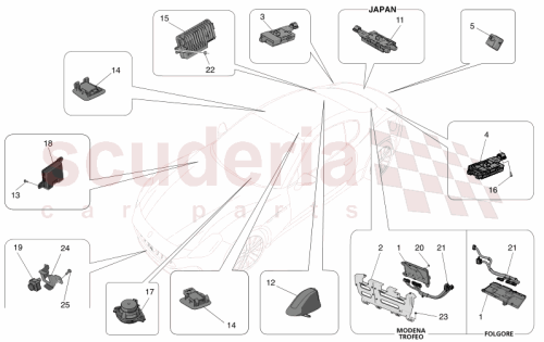 Part Diagram for Maserati 670178961