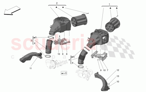 Part Diagram for Maserati 670156515