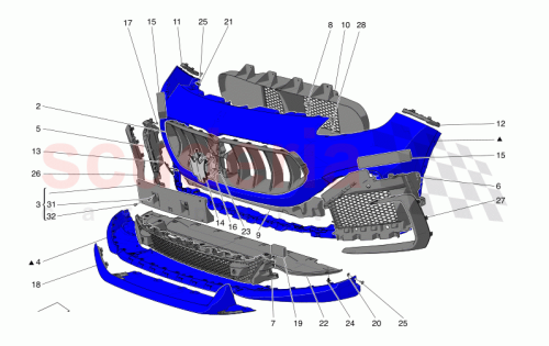 Part Diagram for Maserati 670179484