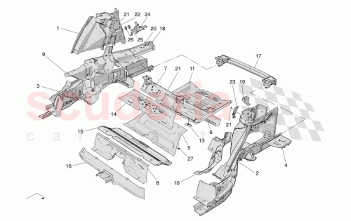 Part Diagram for Maserati 673015743