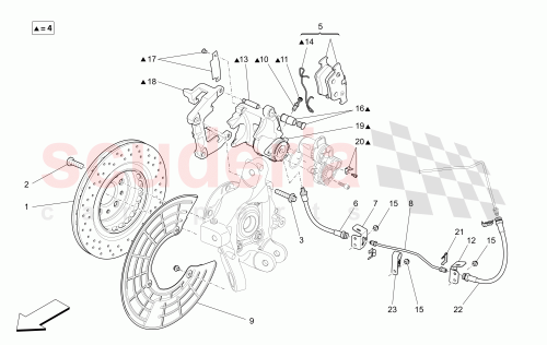 Part Diagram for Maserati 670039529
