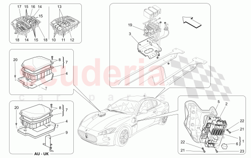 Part Diagram for Maserati 341895