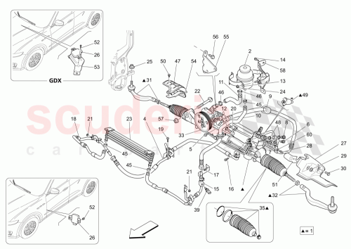 Part Diagram for Maserati 670034150