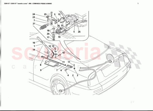 Part Diagram for Maserati 388010103